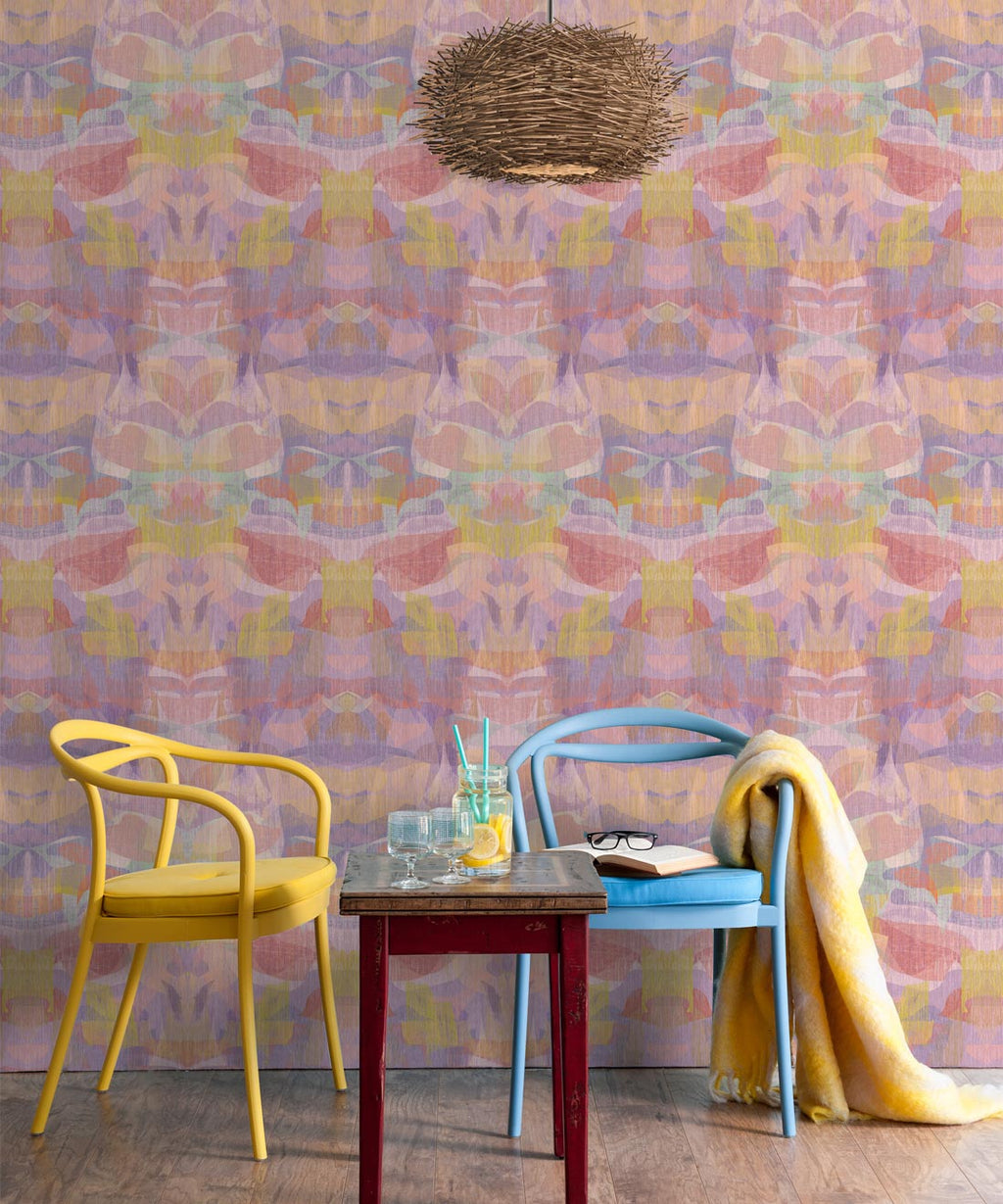 Camoufleur Mural, Tangerine