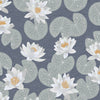 Water Lilies - Blue