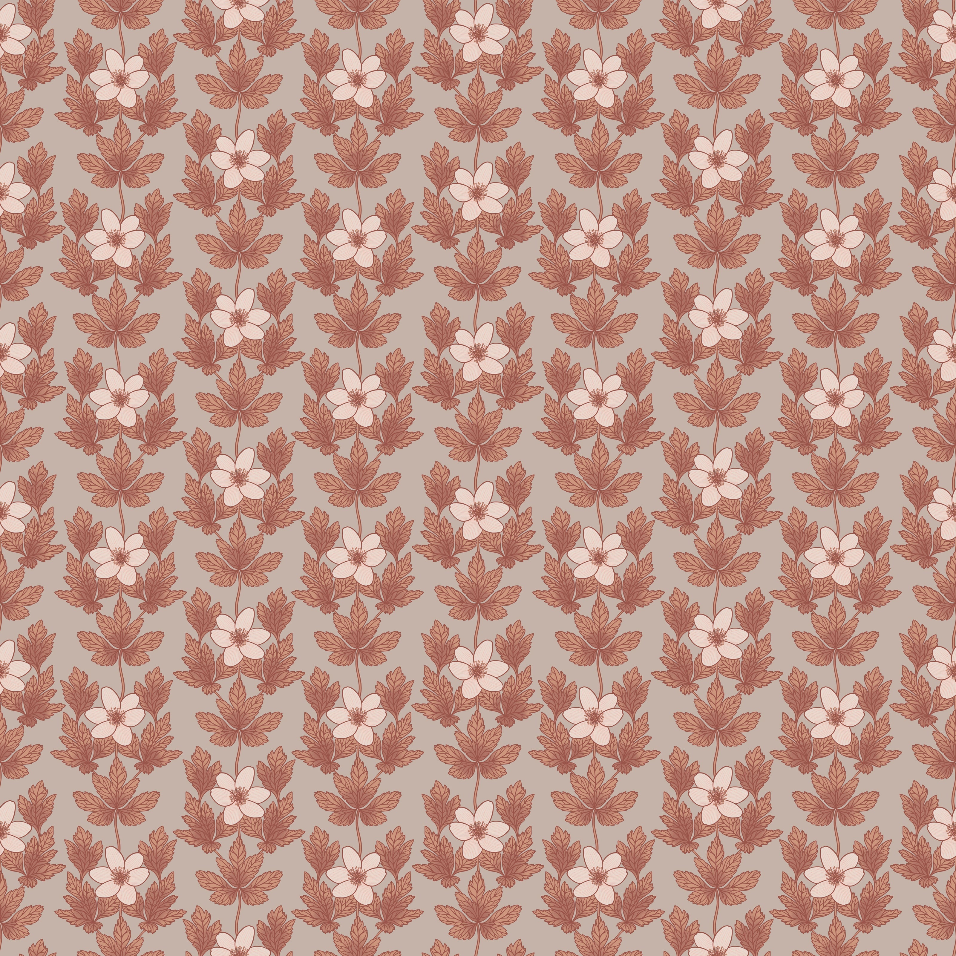 Wood Anemone - Copper