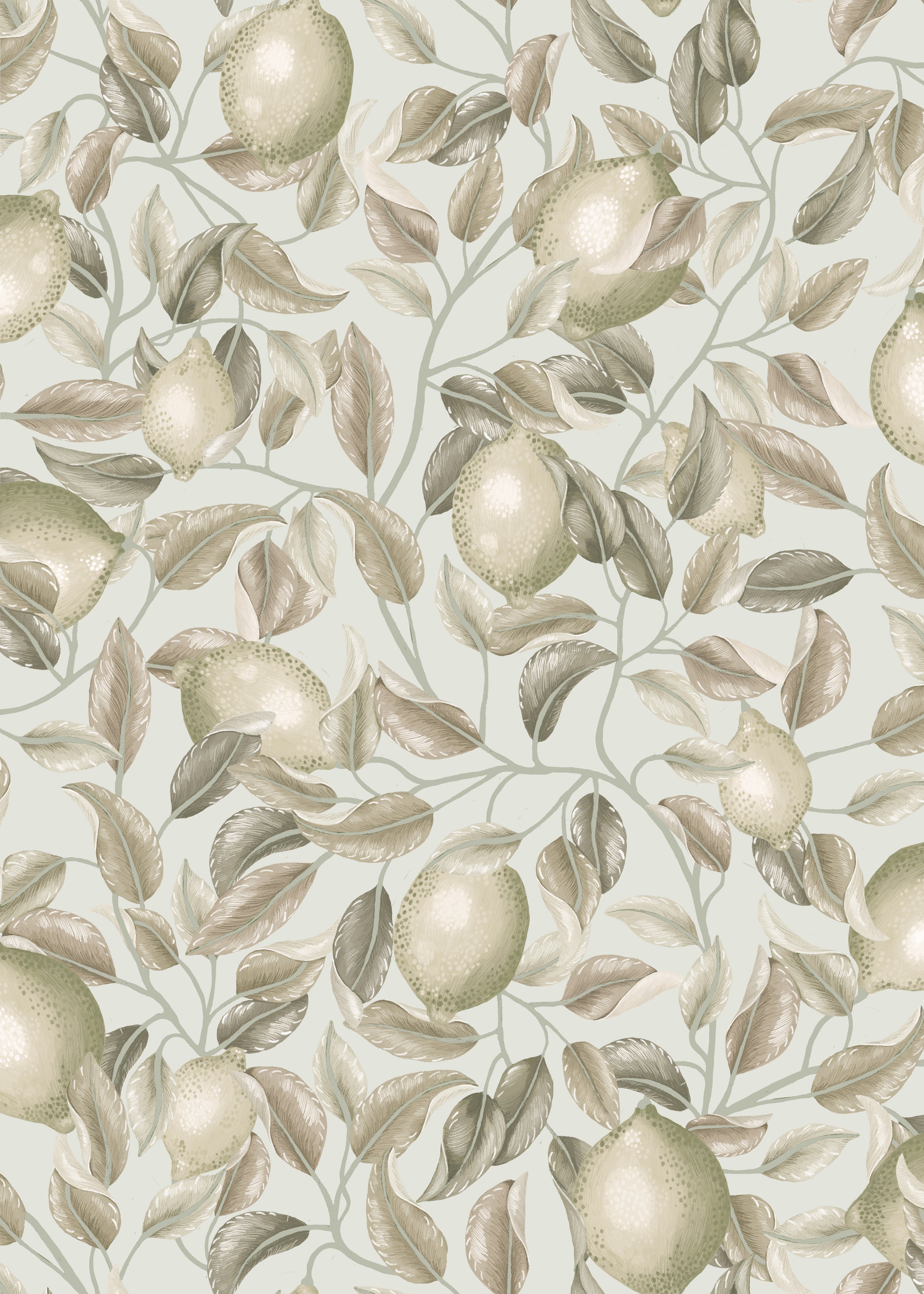 Lemon Trees - Seagrass Green