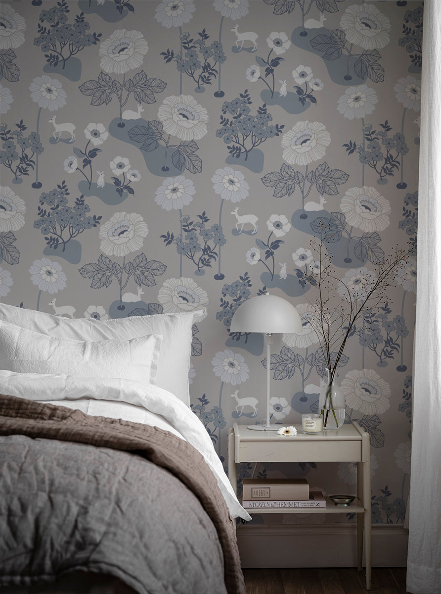 Blomsteräng, Gray/Blue