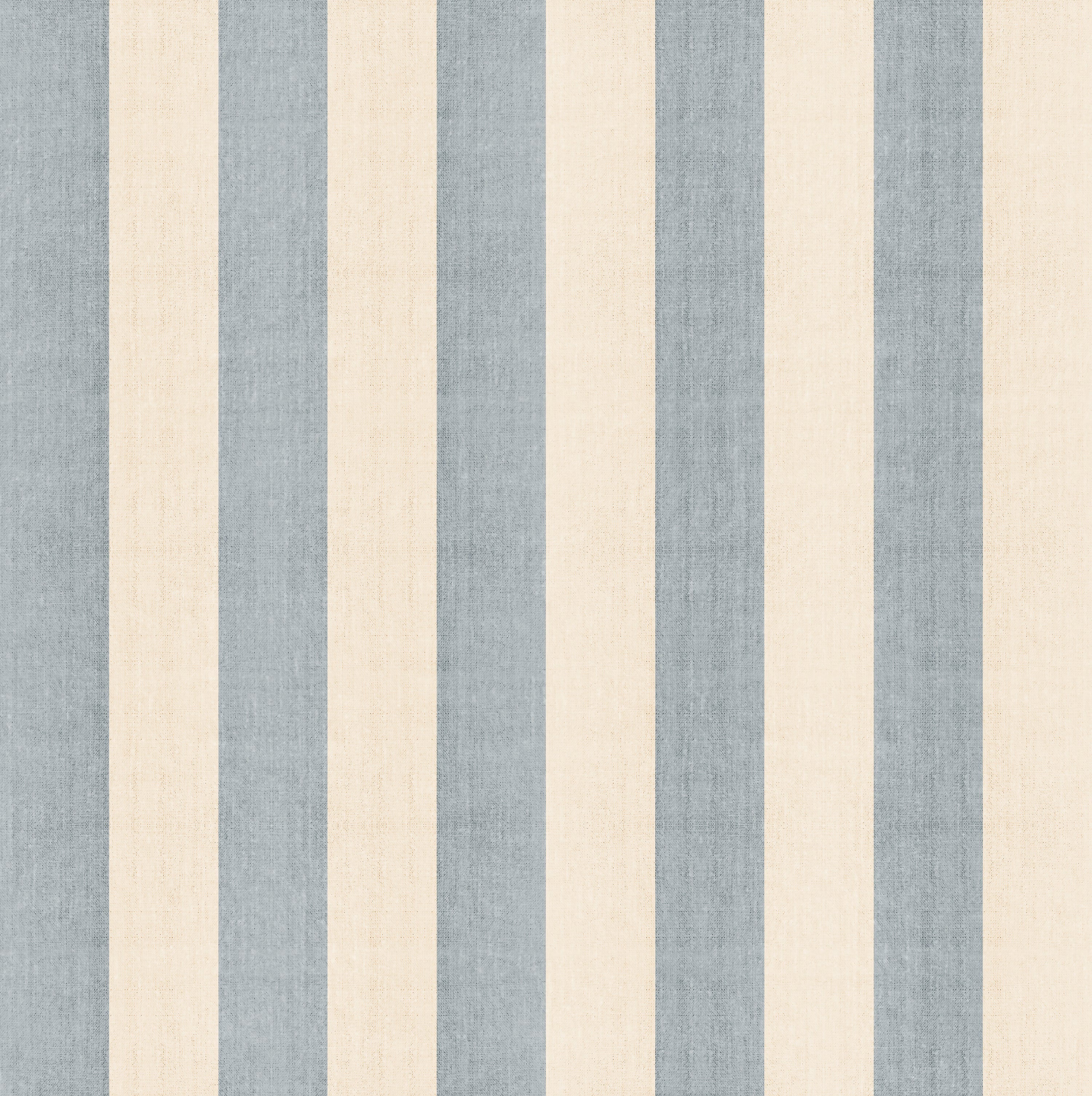 Linen Stripes, Blue