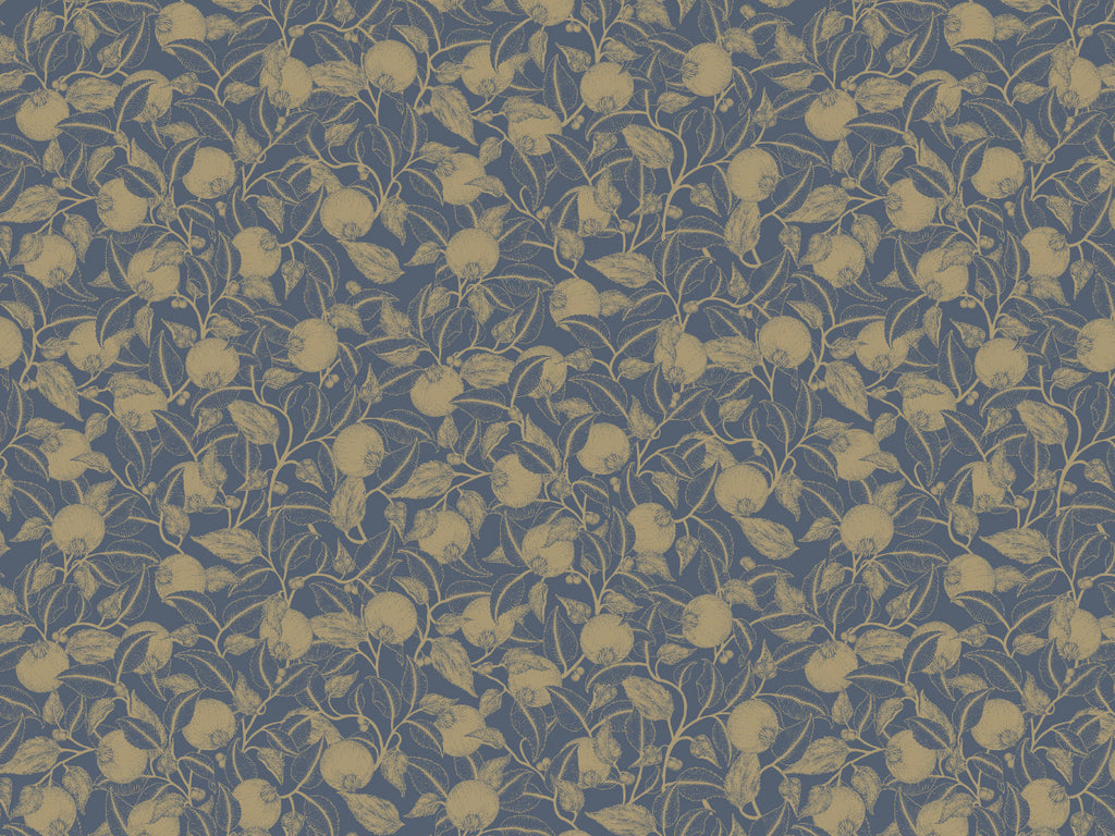 Pomegranate - Gold & Blue