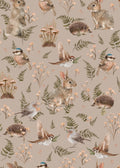 Birds & Bunnies - Dusty Rose