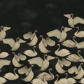 Night Swans - Charcoal