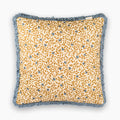 Linen Cushion Cover - Summer Gray - Climbing Rose