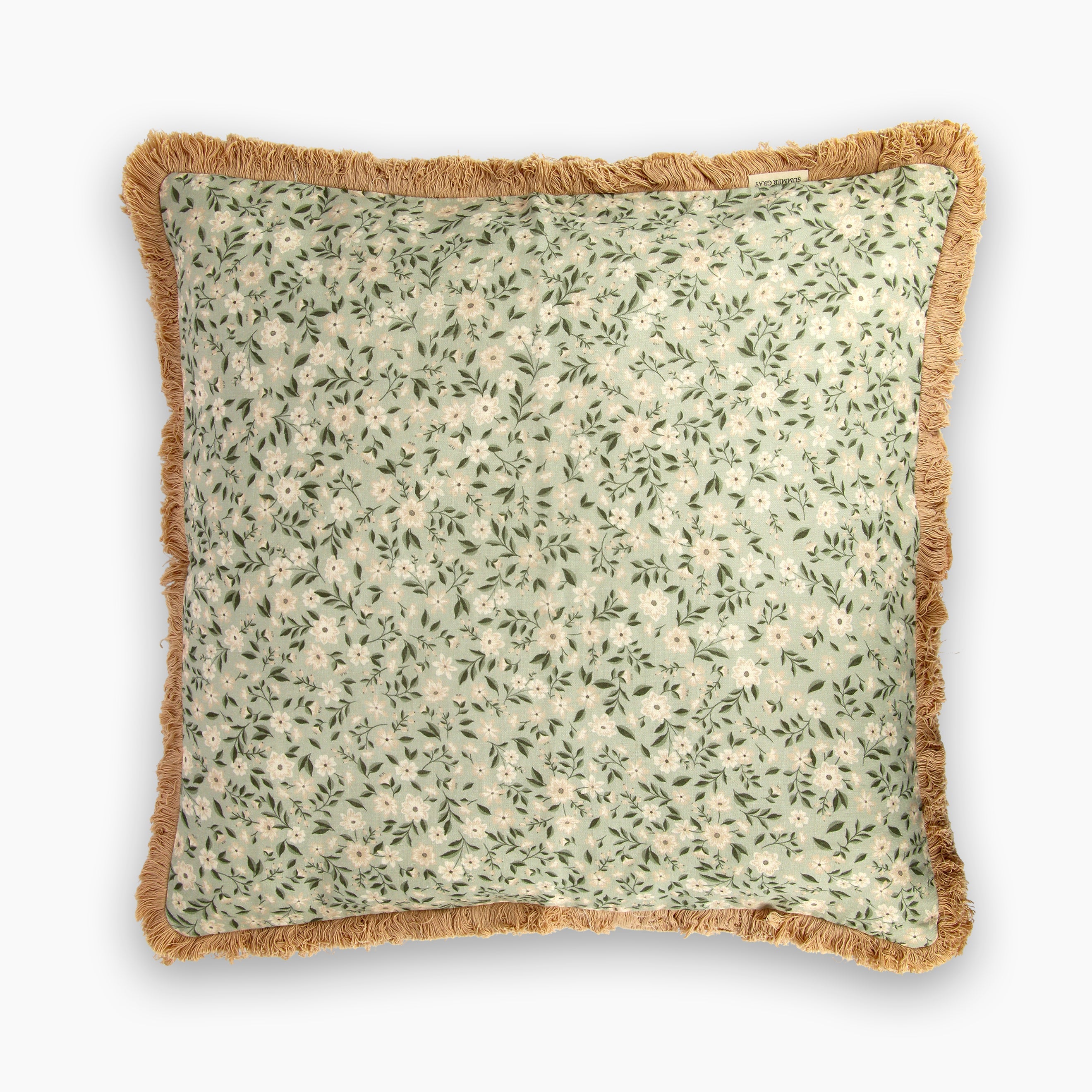 Linen Cushion Cover - Summer Gray - Freja Meadow