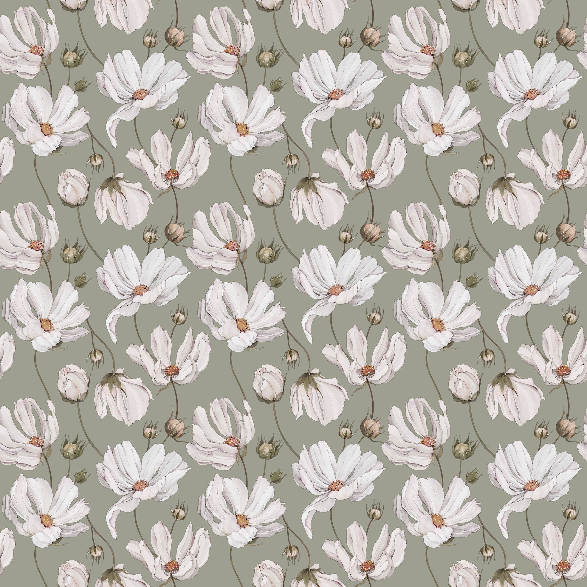 Daisies - Green (Outlet)