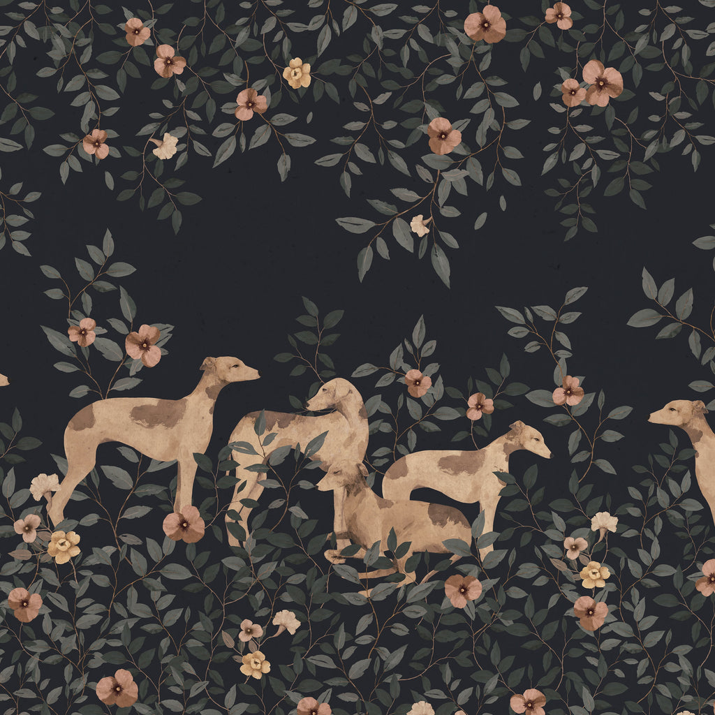 Quiet Meadow - Midnight Blue