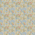 Doris - Blue & Mustard