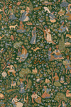 Kalamkari Pistachio