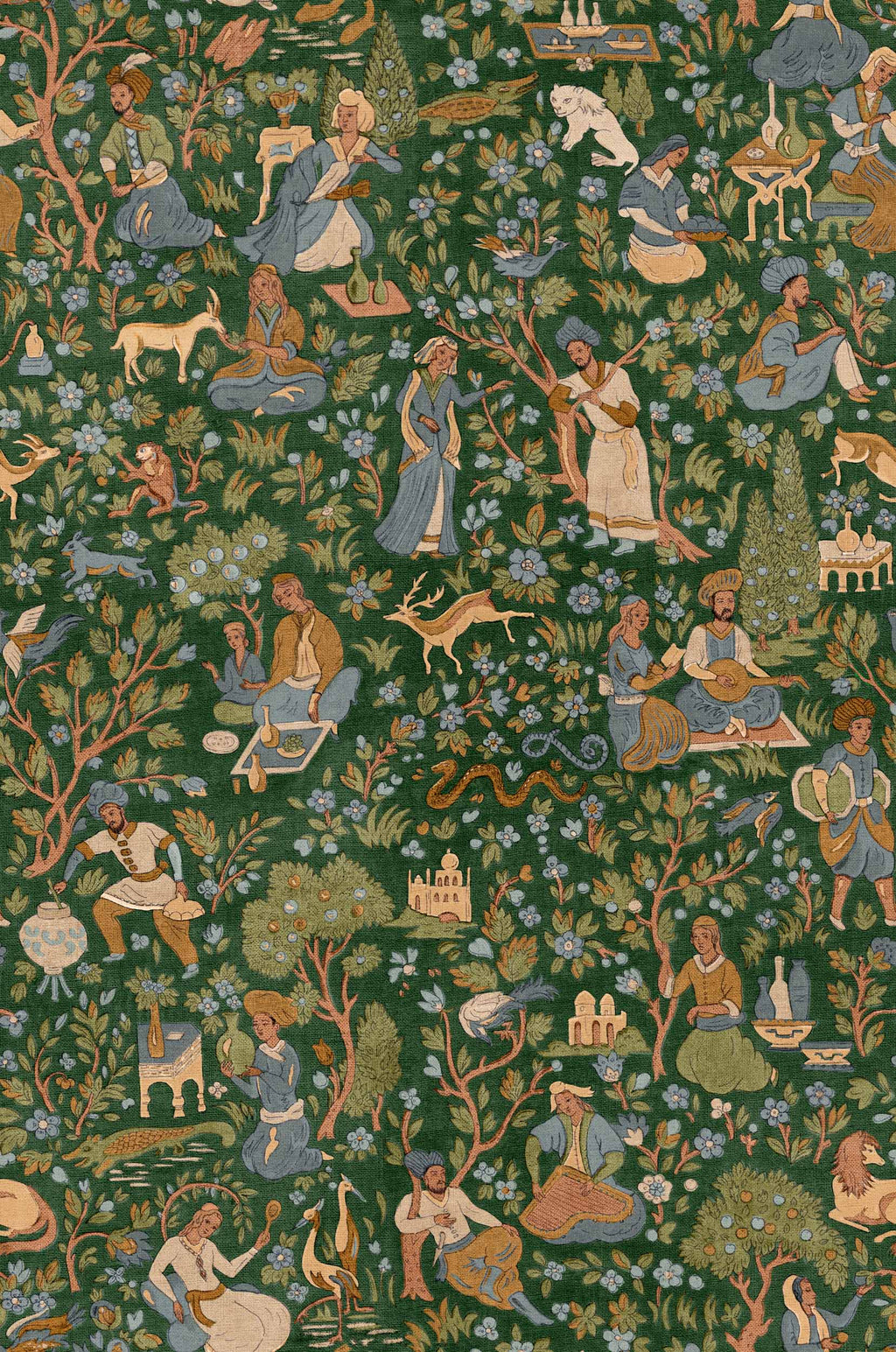 Kalamkari Pistachio