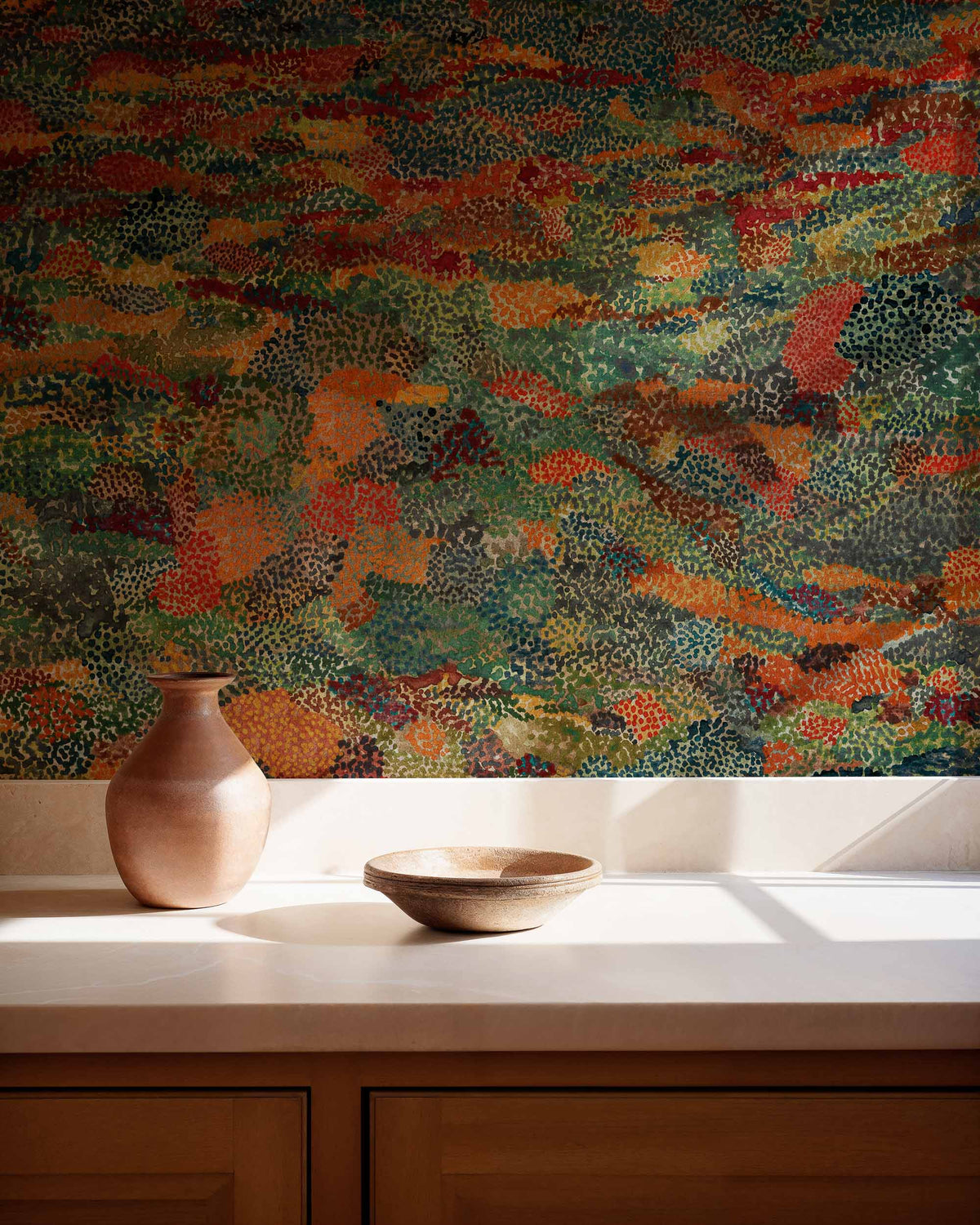 Petal strewn Copper