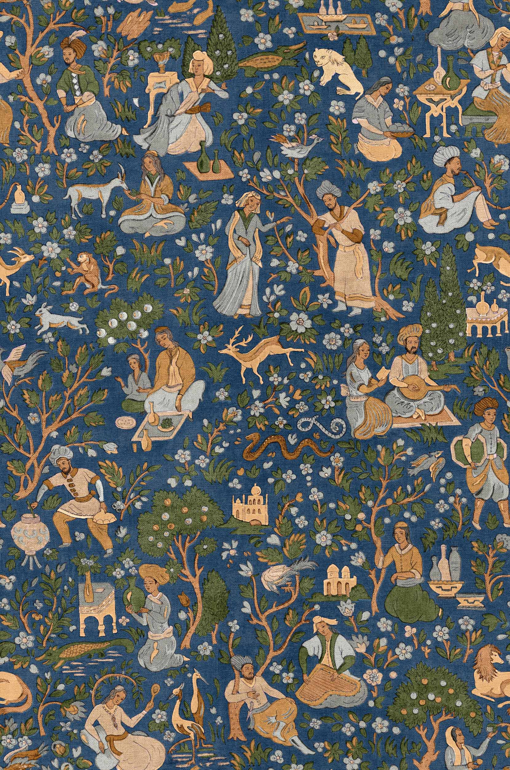 Kalamkari Indigo