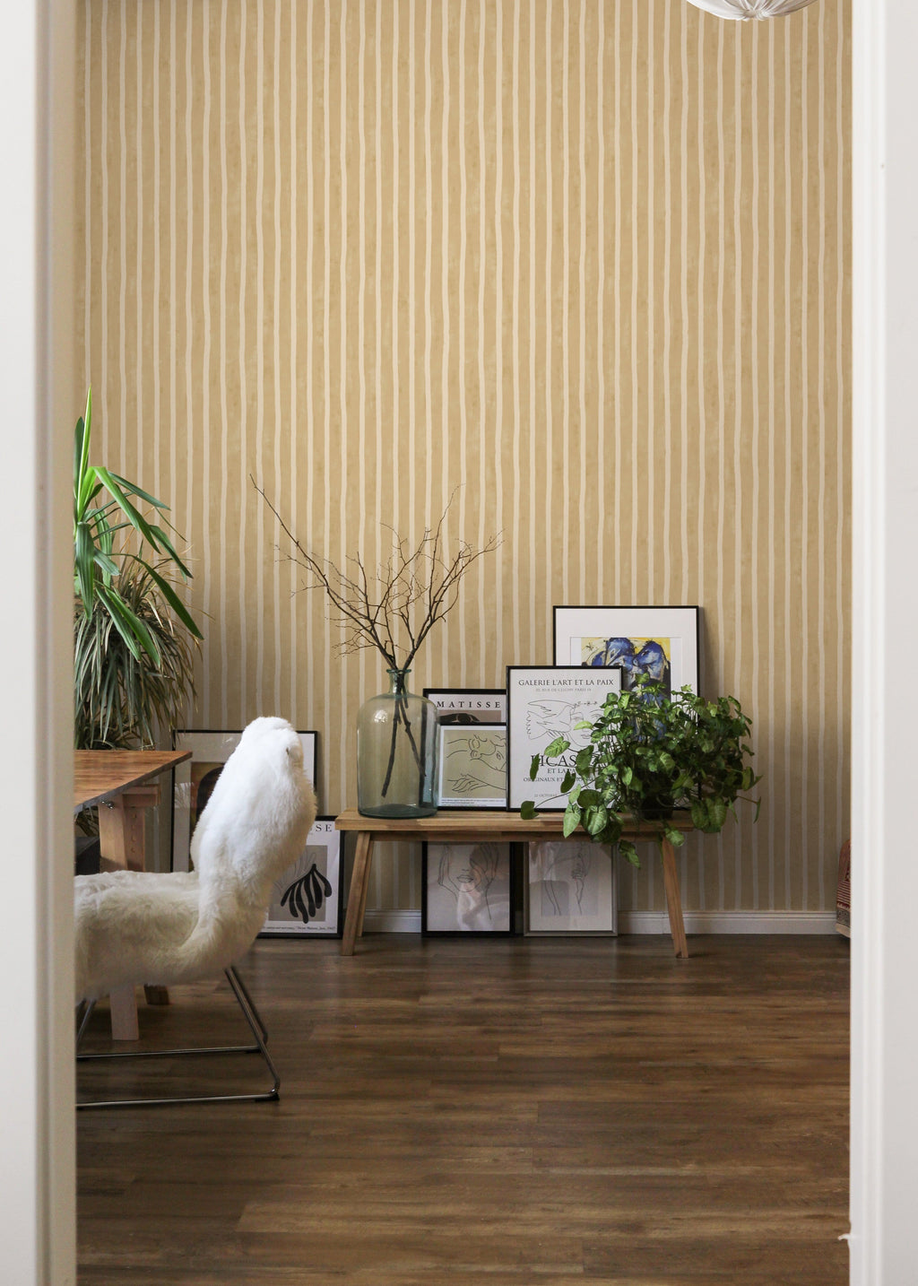 Atelier Stripe, Brush - Gold