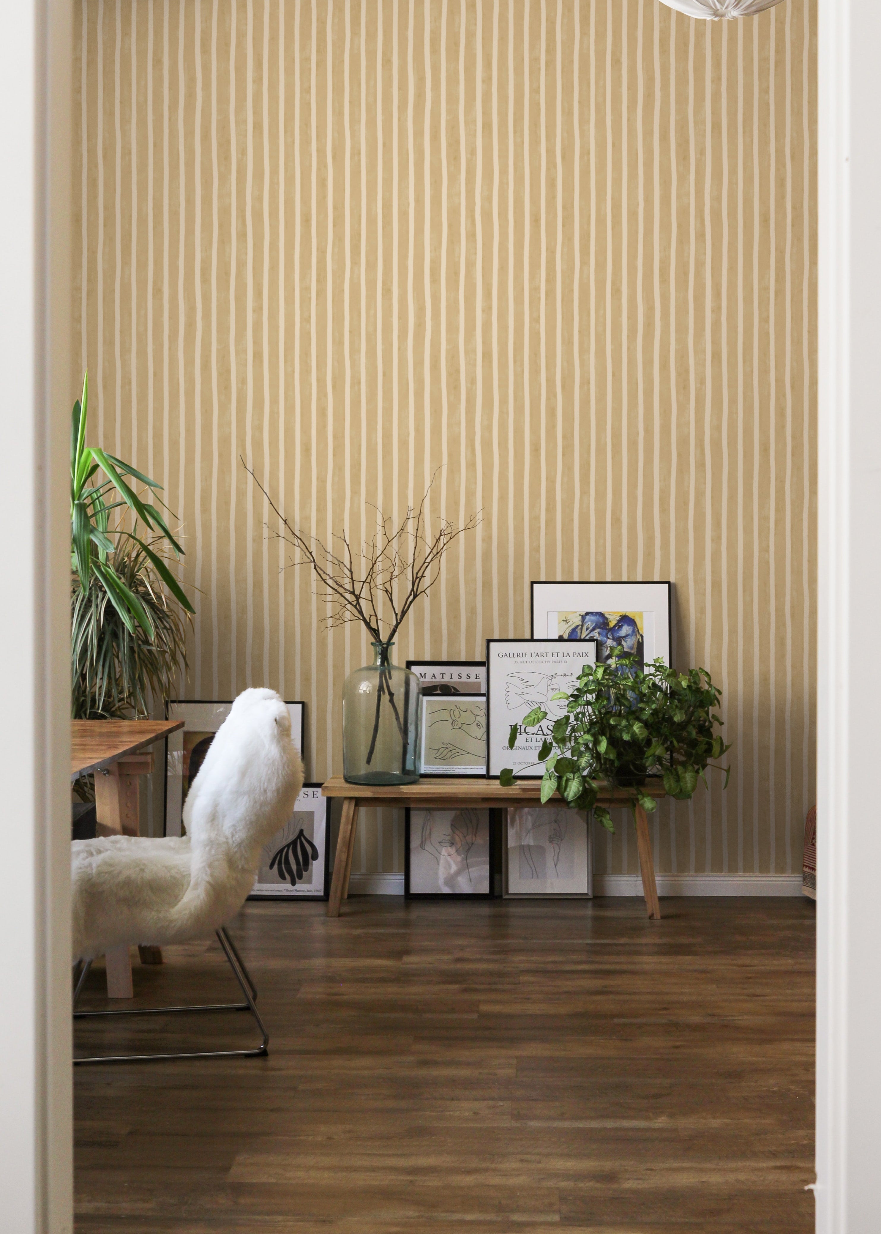Atelier Stripe, Brush - Gold