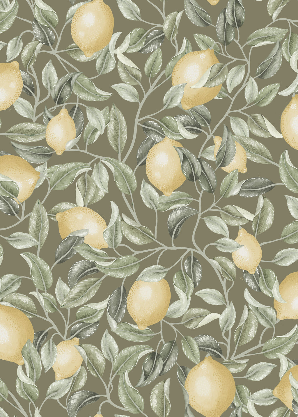 Lemon Trees - Sage Green