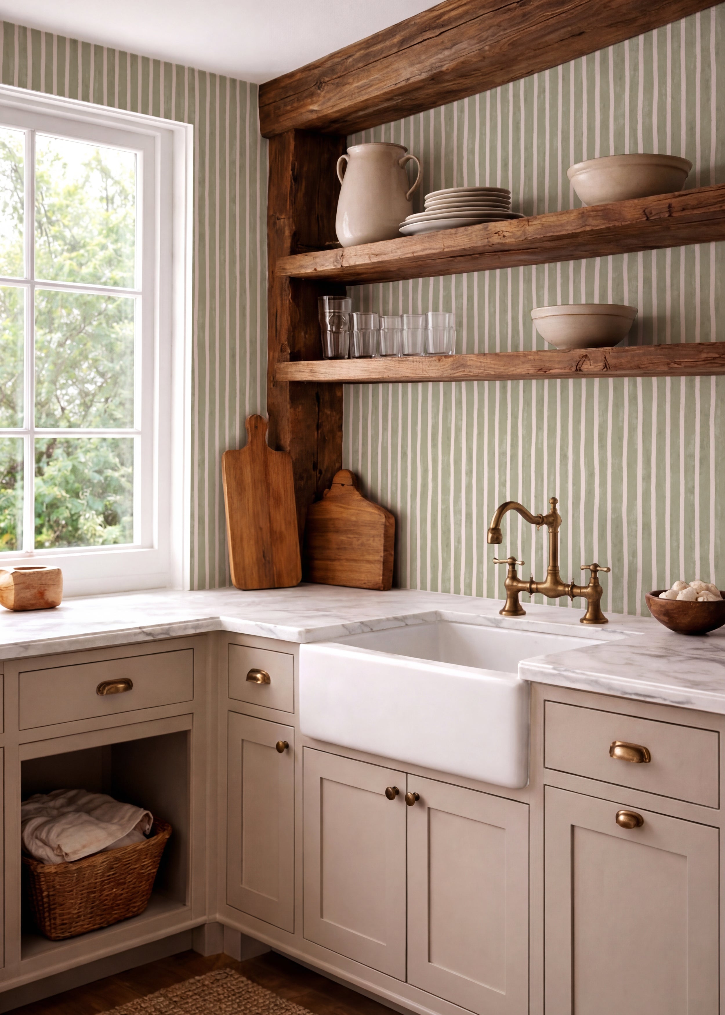 Atelier Stripe, Brush - Meadow