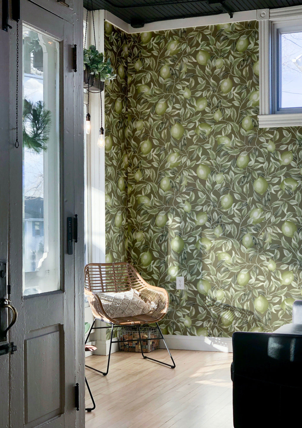 Lemon Trees - Olive Green