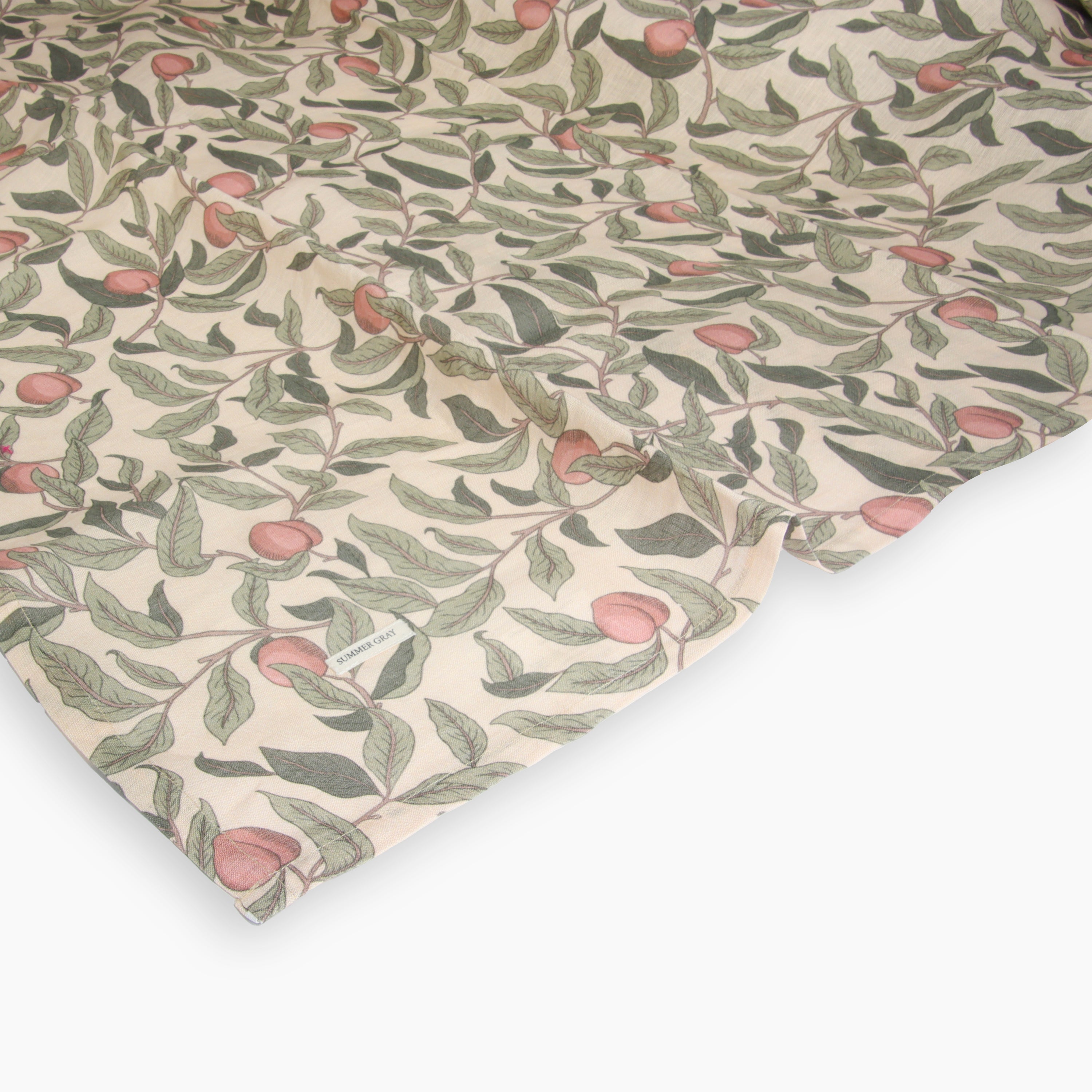 Linen Table Cloth - Summer Gray - Lena