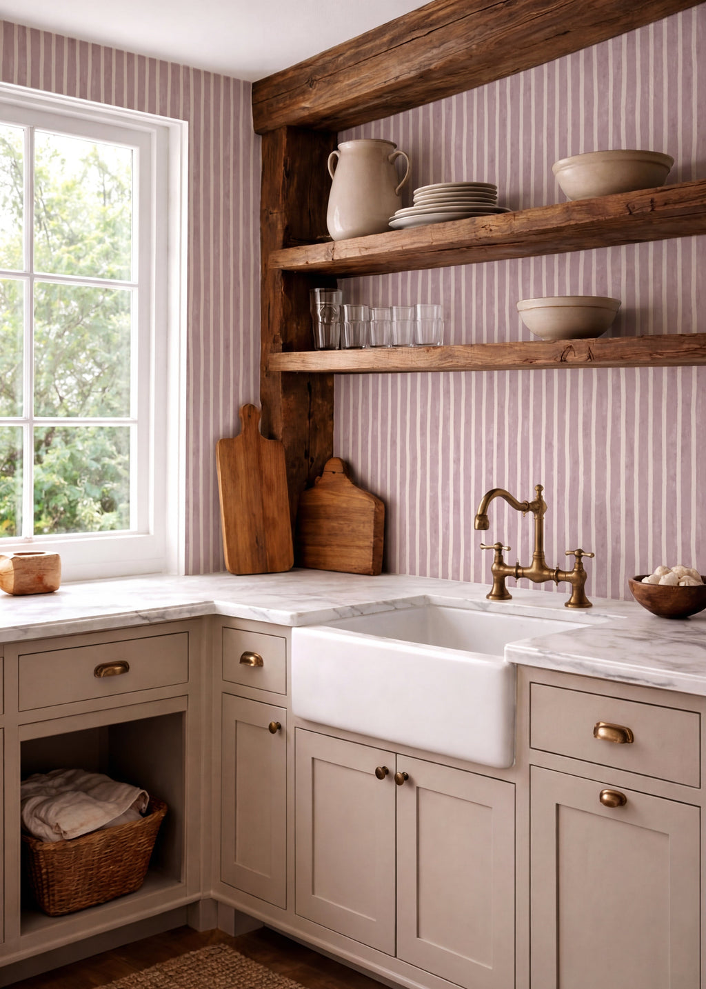 Atelier Stripe, Brush - Amethyst