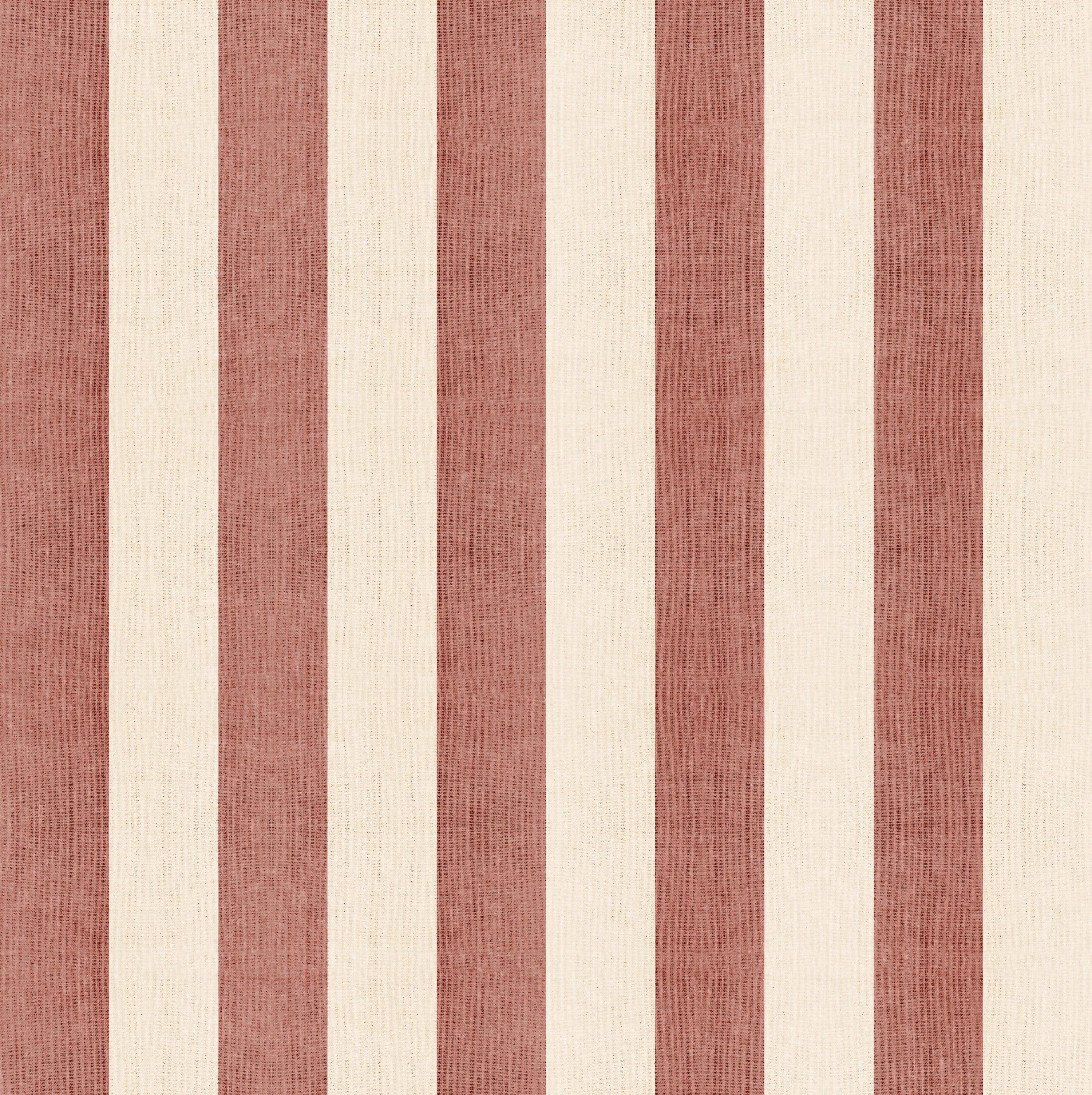 Linen Stripes, Clay Rose