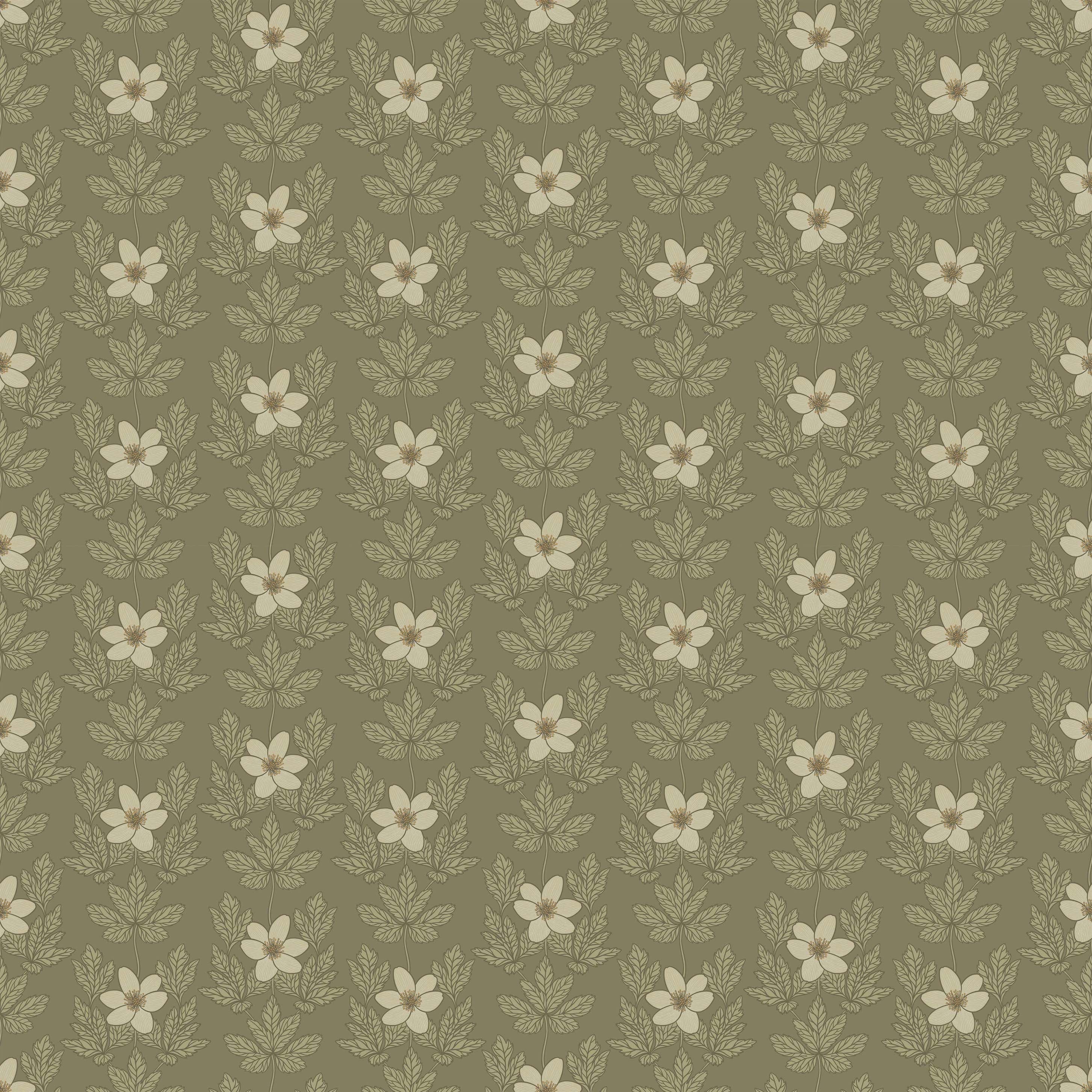 Wood Anemone - Green