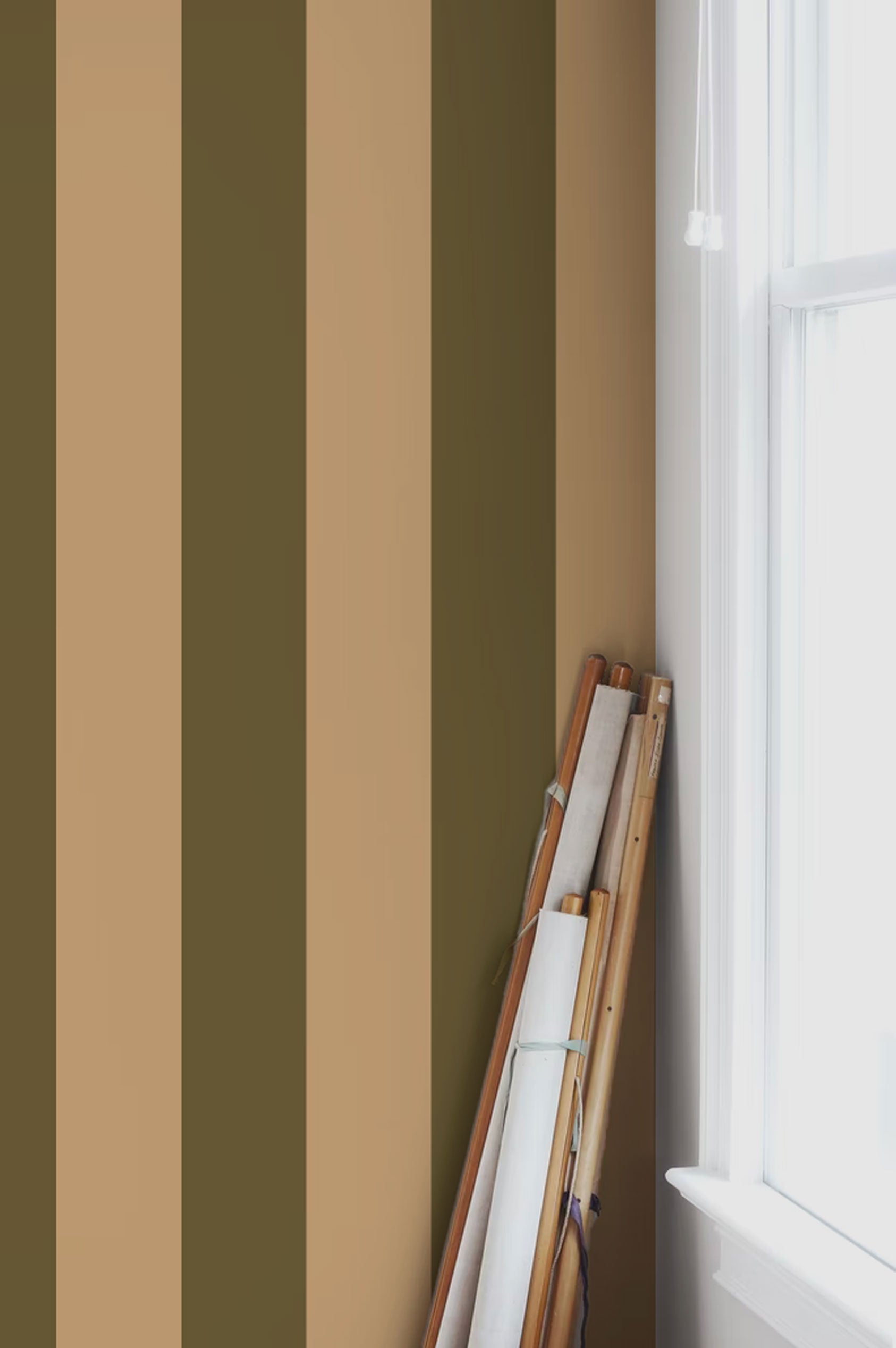 Ryde - Green & Beige