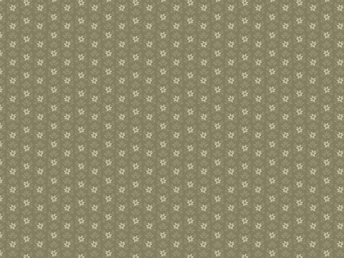 Wood Anemone - Green